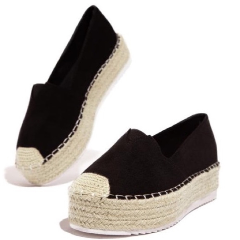 ✈️ Black Espadrilles ✈️